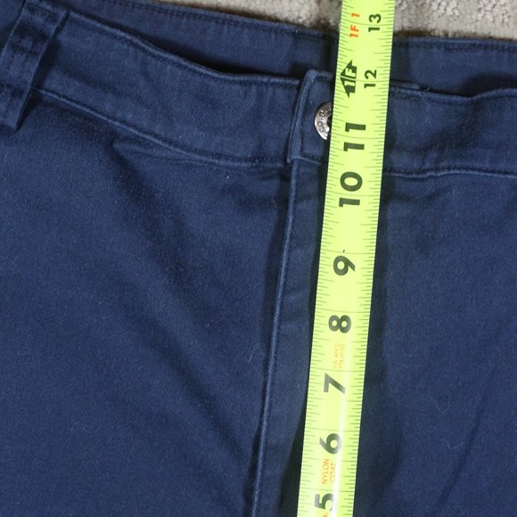 Duluth Trading Size 44x10 Navy Blue Cargo Shorts - Picture 4 of 5